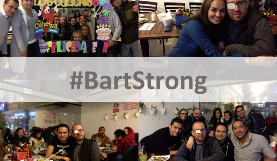 Gracias a t&iacute; llegamos a la meta de recaudaci&oacute;n para #BartStrong